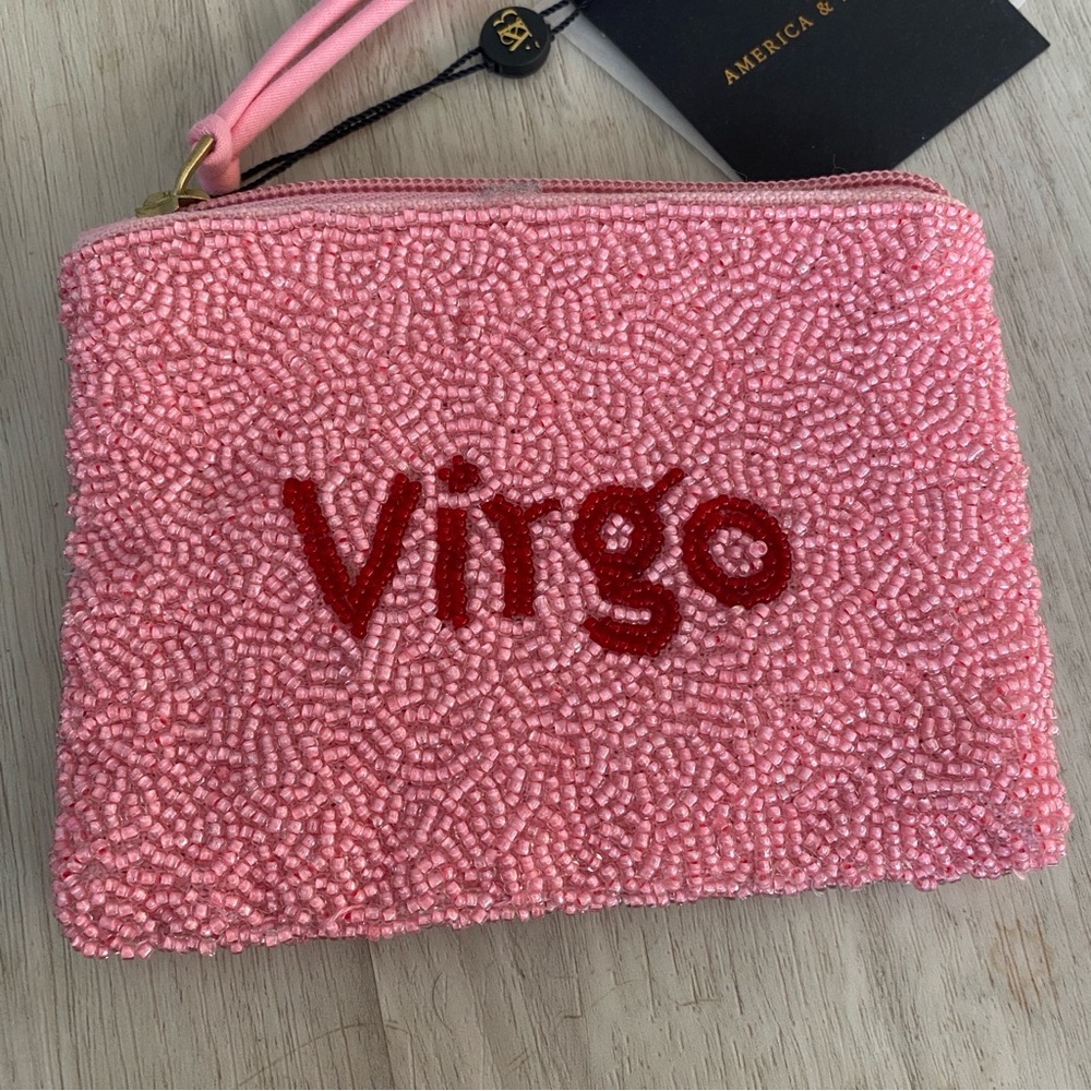 America and Beyond Zodiac Virgo Beaded Wristlet Pouch - Picture 4 of 9